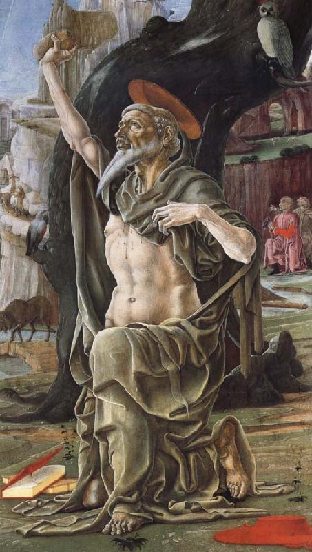 Cosimo Tura Saint Jerome in the Desert oil painting image